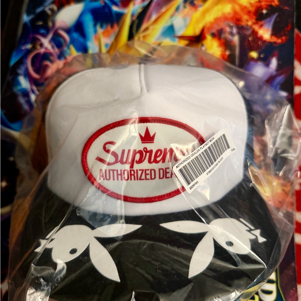 Supreme Playboy Mesh Back 5-Panel Black